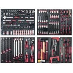 Acheter ???? Assortiment D'outils Completo EVA 1/4+ 3/8+ 1/2 KRAFTWERK 236 Pièces - 105.520.000 ❤️