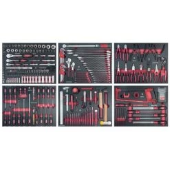 Coupon ???? Assortiment D'outils Completo EVA 6 Tiroirs KRAFTWERK 280 Pièces - 105.515.000 ????