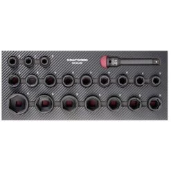 Nouveau ???? Insert De Douilles Impact EVA 1/2 KRAFTWERK 20 Pièces - 105.203.000 ????