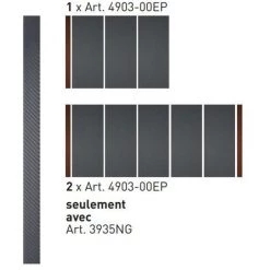 De gros ✨ Coquille Latérale Vide EVA3 Carbon KRAFTWERK - 4903-00EP ????