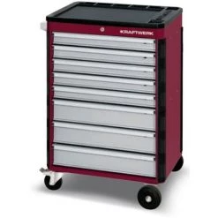 Budget ???? Servante D'atelier Pro-Line P308 Completo KRAFTWERK + 191 Pièces - 3908-4911 ????