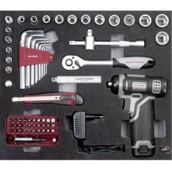 Meilleure affaire ???? Kraftwerk Boîte à Outils De B152 103- Pièce Avec Tournevis Sans Fil ???? -KRAFTWERK Soldes 43953949 3